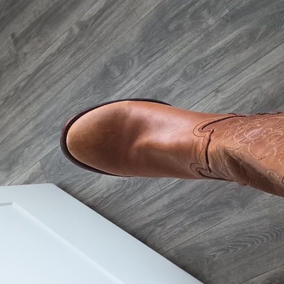 Corral Retro Kat Westport Distressed Tall Boot Sz 9.5 - Picture 6 of 13